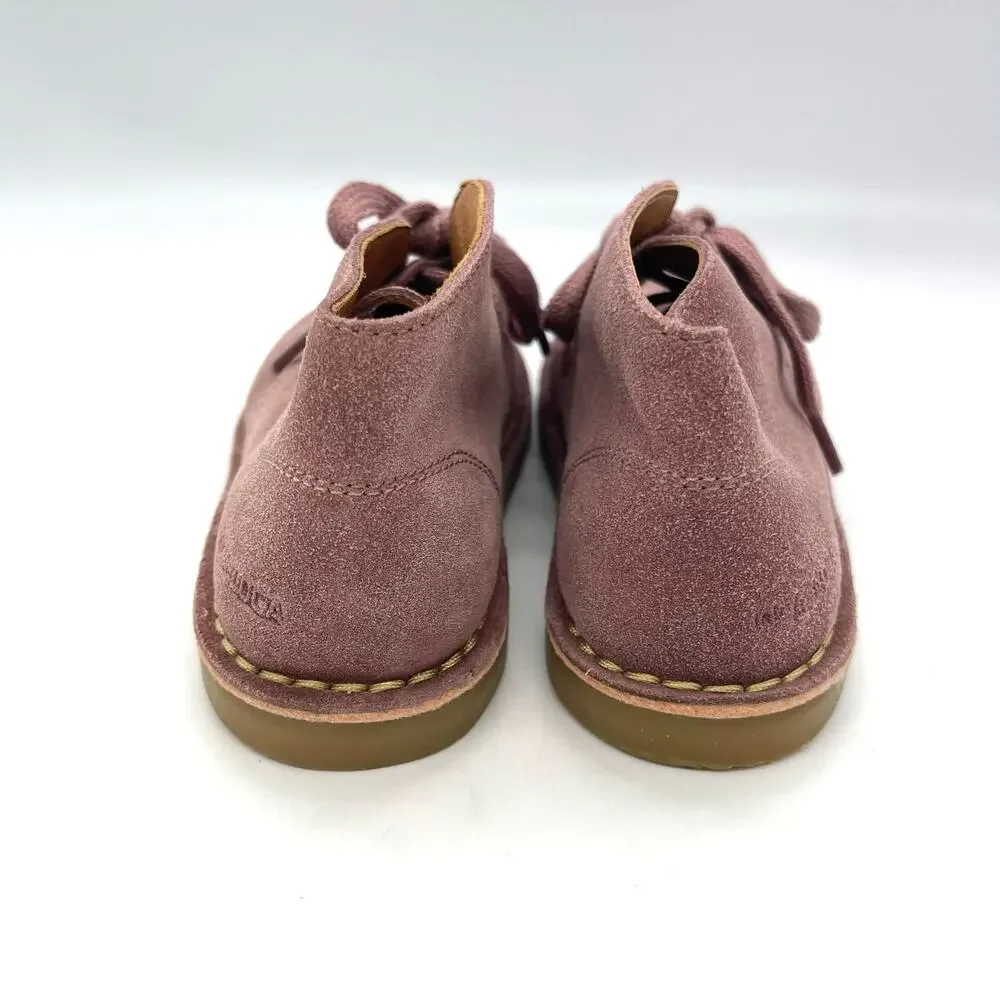 Oca-Loca Kids/Toddler Pink Suede Safari Chuka Ankle Boots EU Size 27 US Size 10